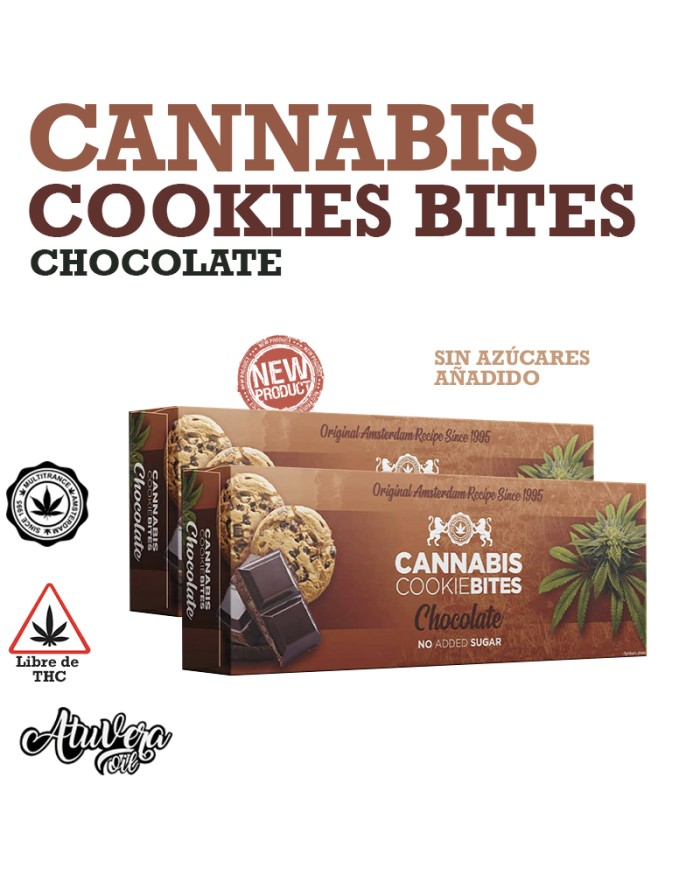 Galletas De Cannabis Sabor Chocolate Multitrance Amsterdam 150 G