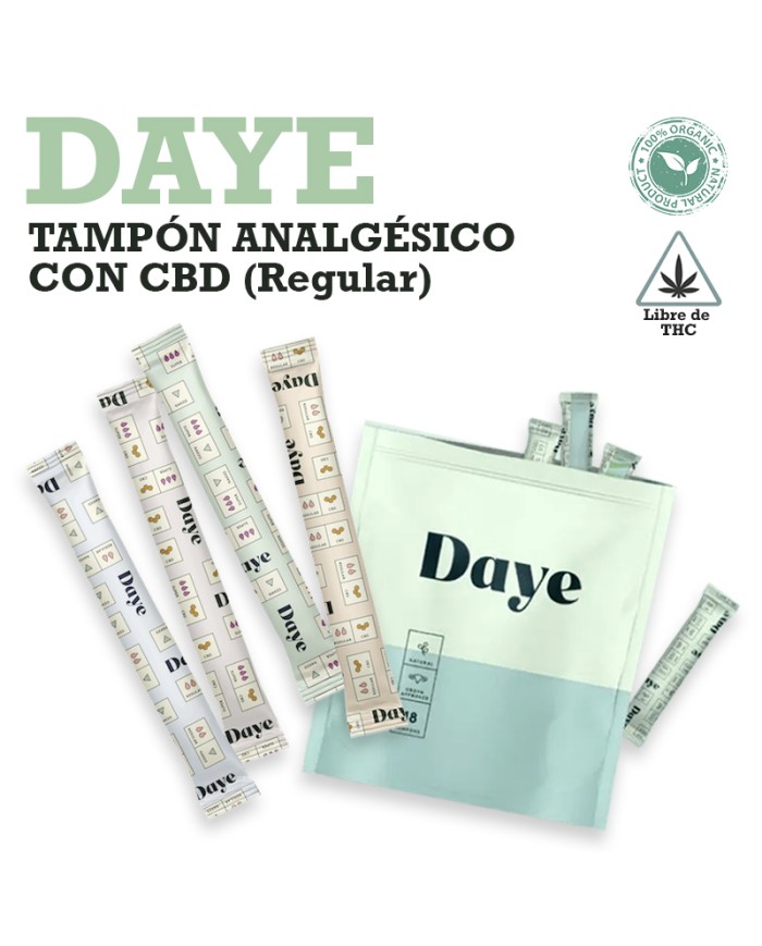 Compra online Daye Tampón Regular con CBD
